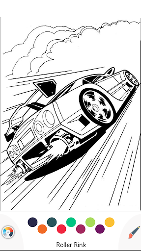 Super Cars Coloring Book