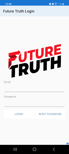 Android application Future Truth screenshort