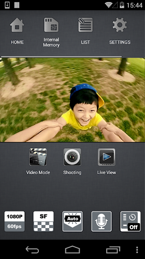 Screenshot of BlackVue Sport