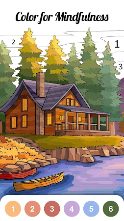 Game screenshot Calm Color—Color by number apk download