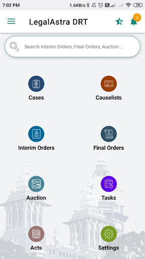 Android application LegalAstra DRT App - DRT/DRAT screenshort