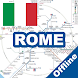 ROME METRO BUS TRAVEL MAP