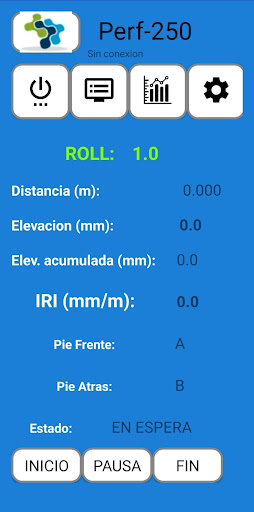 Perfilometro250 Screen 2