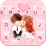 Cover Image of Download Sakura Romantic Lover Keyboard  APK