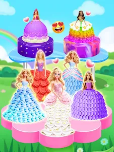 Princess Cake - Icing on Dress
