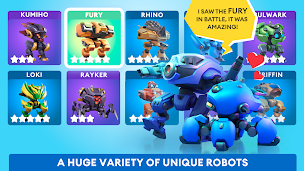 Little Big Robots. Mech Battle - Screenshot 2