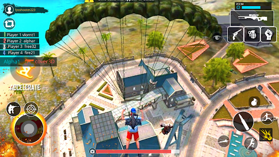 3D Squad Free Fire Battleground Team Shooter 2021 1.8 Screenshots 10