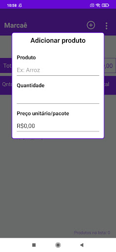 Marcaê - Lista de Compras Screen 2