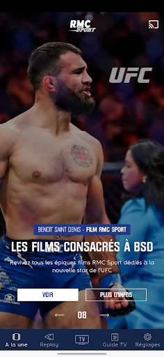 Screenshot of RMC Sport – Live TV, Replay