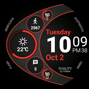 Screenshot 9 Duality Watch Face android