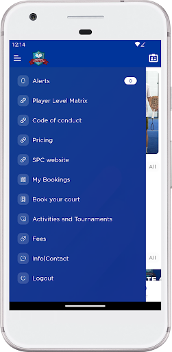 Stratford Padel Club Screen 2