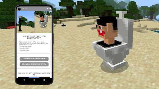 Android application Titan Camera-Man MOD for MCPE screenshort