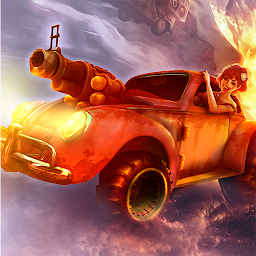 Road Warrior Nitro: пустыня Mod Apk