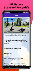 Mi Electric Scooter4 Pro guide