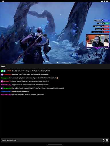 s Live-Streaming service Twitch.tv showing game titles as a