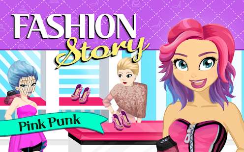 ファッションストーリー：ピンクパンク