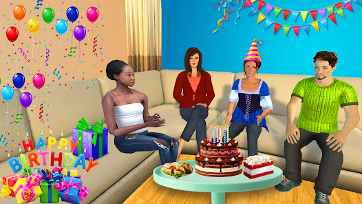 Imágen 8 Virtual Mom Family Girl Games android