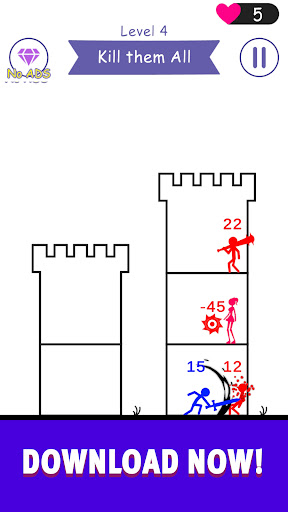 Screenshot of Number Castle