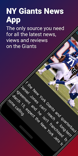 Android application NY Giants News App screenshort