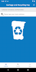 screenshot of Garbage and Recycling Day