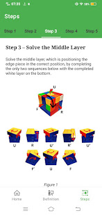 Rubiku2019s Cube Step by Step 1.10 APK screenshots 5
