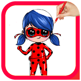 How To Draw LadyBug icon