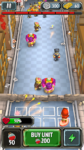 Rushero: Zombies Tower Defense