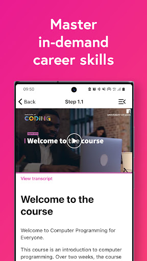 FutureLearn Screen 3