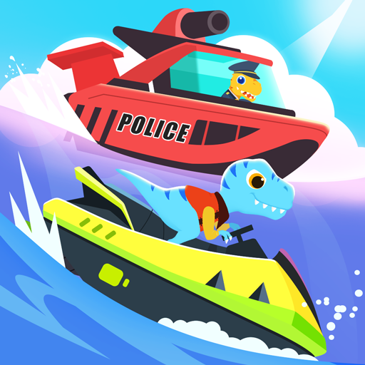 Dinosaur Police:Games for kids 1.0.4 Icon
