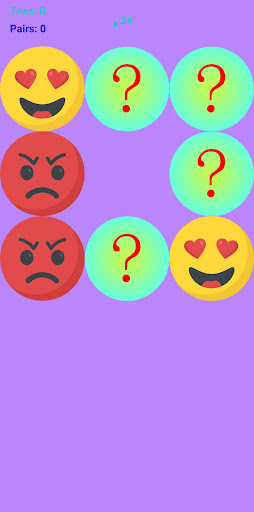 Memory Game Screen 2
