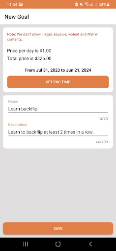 App preview