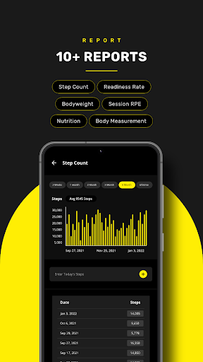 Strength System Online Screen 3