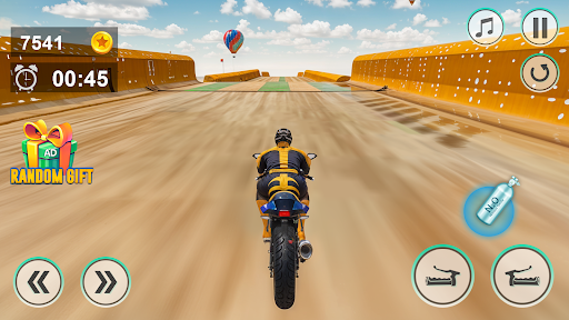 Mega Ramp Stunt - Bike Games Screen 3