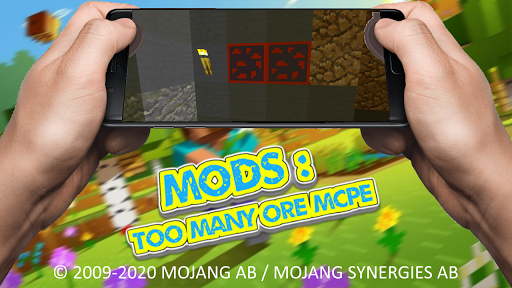 MODS  Too Many Ore MCPE