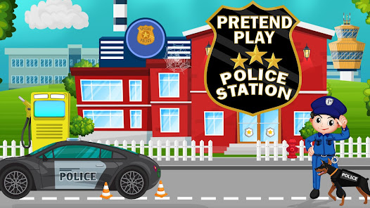Pretend Play : Police Station  screenshots 1