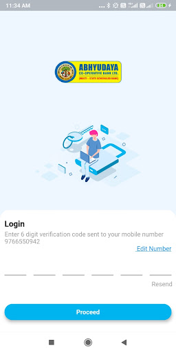 Android application Abhyudaya Bank - Cpps screenshort