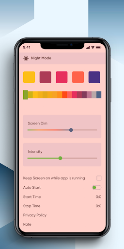 Night Reading Light Mode Screen 2