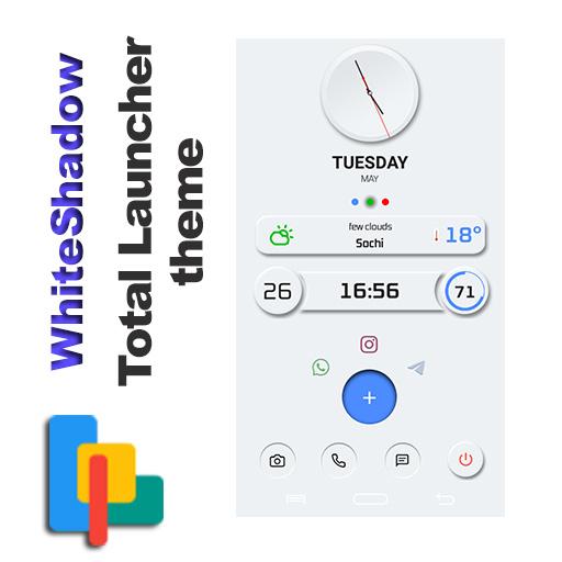 WhiteShadow for Total Launcher logo