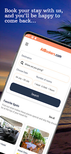 Android application AllBookers screenshort