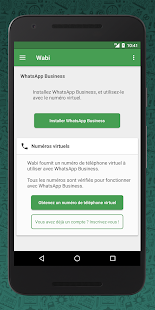 Aperçu de l'application