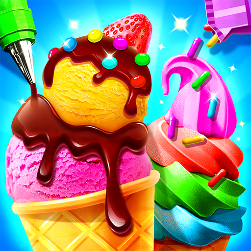 Rainbow Slush: Smoothie Maker logo