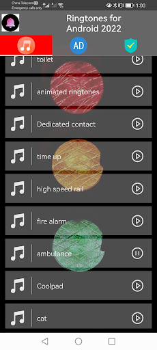 Ringtones for Android™ Screen 3