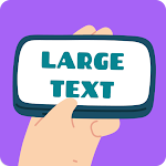 Large Text: Banner Creator Apk