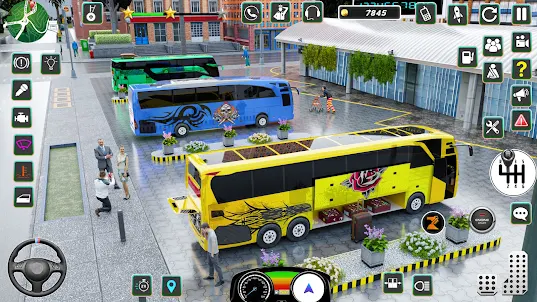 城市公車駕駛模擬器3d