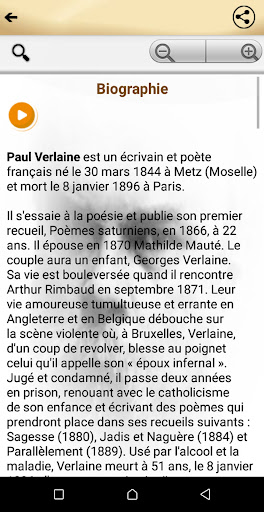 Bonheur - Paul Verlaine Screen 3