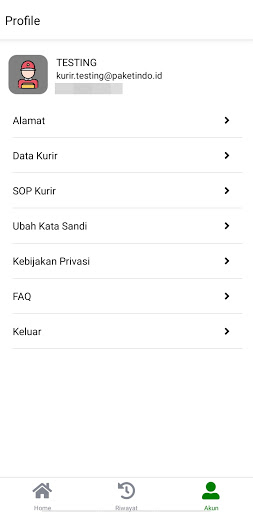 Kurir Agen Paketindo Screen 3