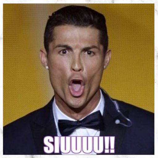Cristiano Ronaldo Siuuuu Meme Animated Cursor - Sweezy Cursor