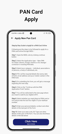 PAN Card Apply Online Guide Screen 3