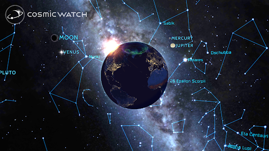 COSMIC WATCH: Time and Space Screenshot