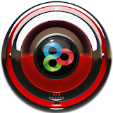 GO Launcher Theme Red Deluxe icon